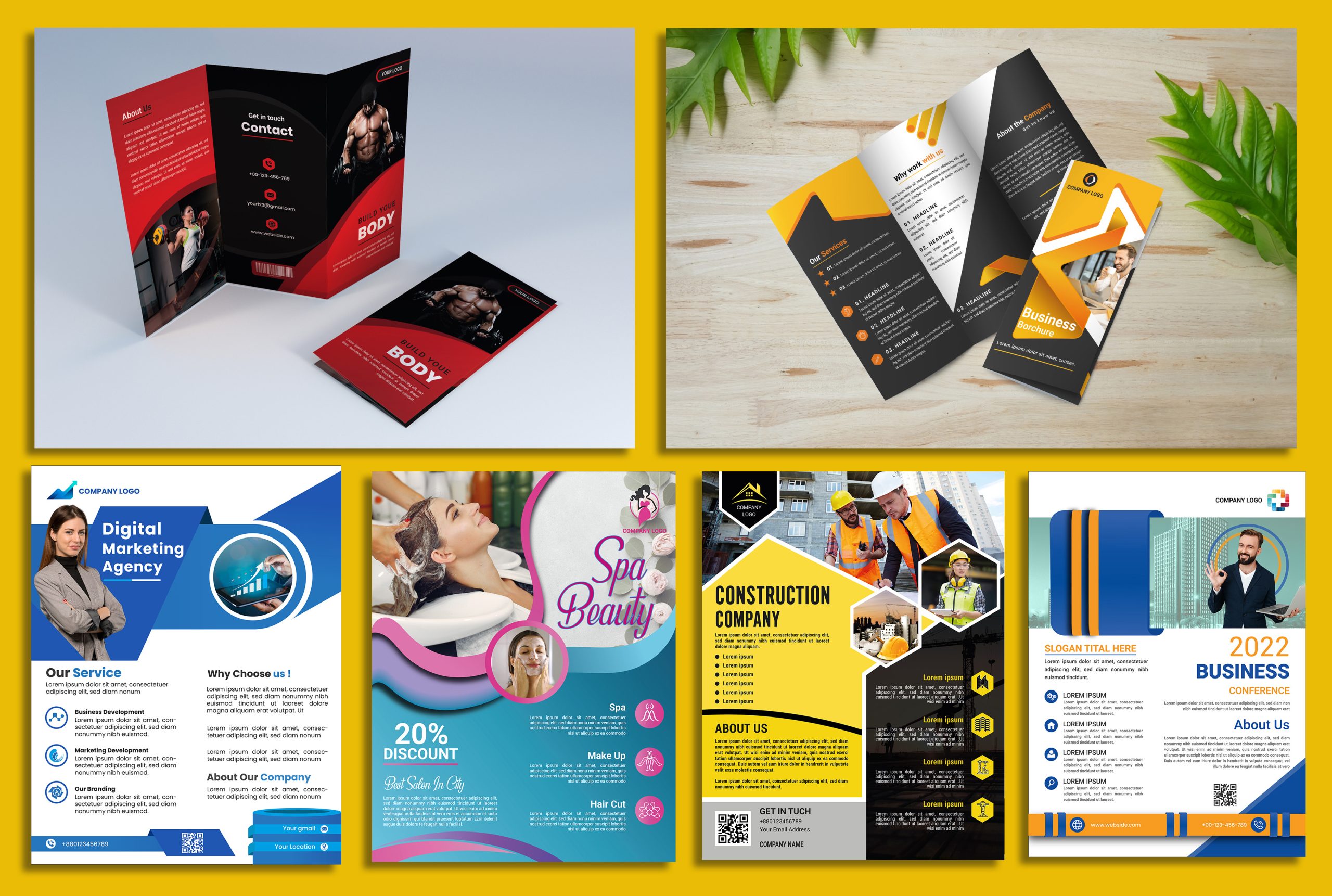 Flyer and Tri-fold Design